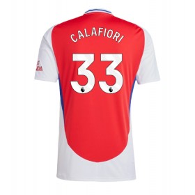 Arsenal Riccardo Calafiori #33 Hjemme skjorte 2024-25 Kortermet